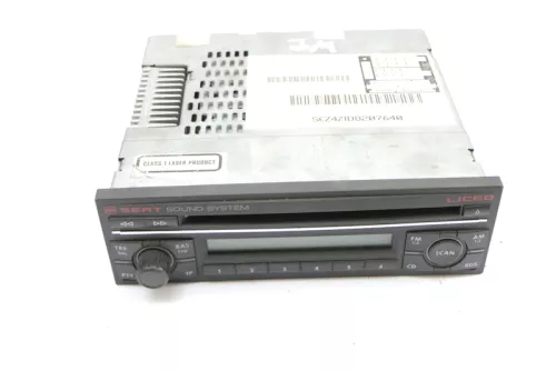 Seat Alhambra 7M Radio Beta CD Player 7M7035186B mit Code (126426)
