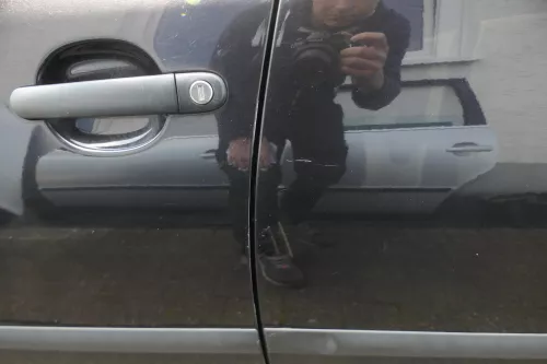 Seat Ibiza 6L Tür 4/5-Türer hinten links schwarz LC9Z - ohne Anbauteile (127714)