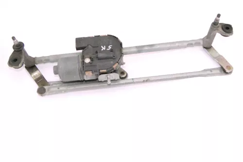 VW Eos Wischermotor Motor Scheibenwischer vorne Gestänge Aufnahme 5K1955119 (128057)