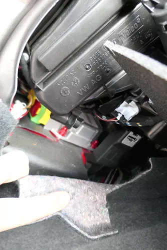VW Eos 1F Steuergerät Airbagsteuergerät 1Q0959655B 01R (128081)