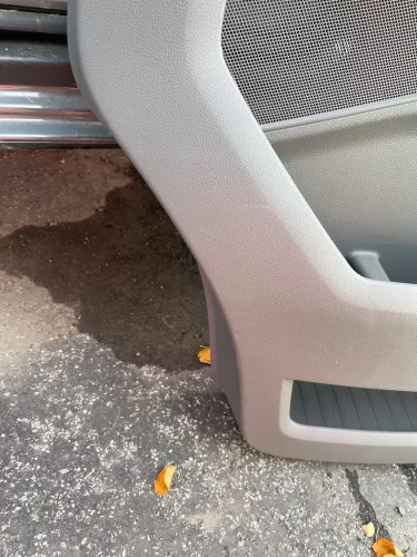 VW Crafter 2E Türverkleidung Verkleidung Tür vorne links grau Seitenverkleidung  (128111)