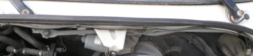 VW Crafter 2E Wischermotor Wischer Motor mit Gestänge vorne vorn 2E0955023 (128116)