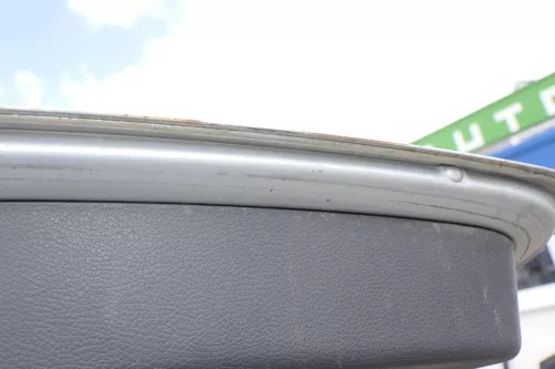 VW Golf 5 V Heckklappe hinten Kofferraumklappe mit Scheibe silber grau LA7W re (128517)