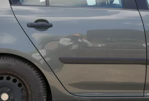 VW Golf 5 V 1K Tür nur das Türblatt hinten rechts 4/5-Türer grau grün LA6Q sagag (128625)