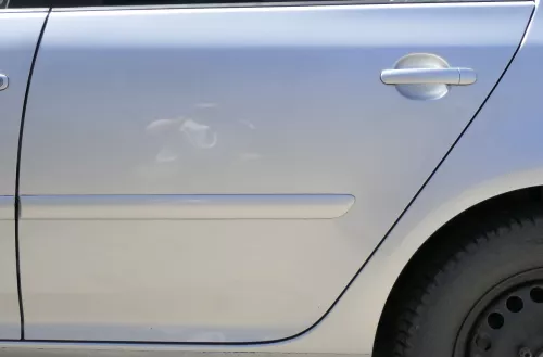 VW Golf 5 V 1K Tür nur Türblatt hinten links 4/5-Türer silber grau LA7W reflexsi (128805)