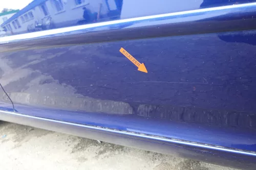VW Golf 5 V 1K Tür vorn rechts Beifahrertür 4/5-Türer blau LD5Q nur TÜRBLATT (129110)