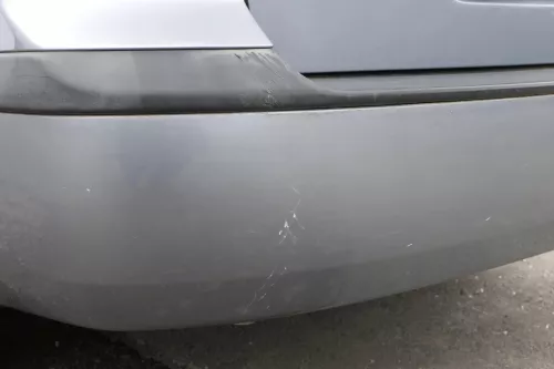 Skoda Octavia 1U Kombi Combi Stoßstange hinten Heckstoßstange silber grau LF7U (129135)
