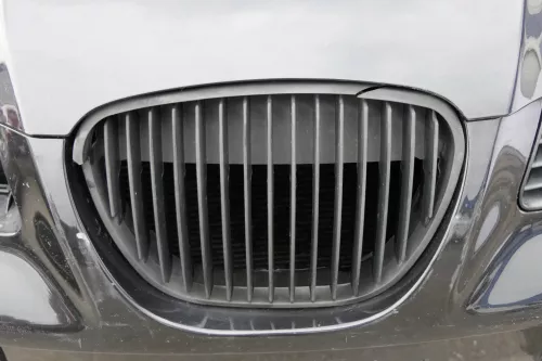 Seat Ibiza 6L Stoßstange Frontstoßstange vorne schwarz LC9Z bis ca.Anfang 2006 c (129507)
