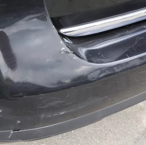 VW Passat 3C Kombi Stoßstange hinten Heckstoßstange Stoßfänger schwarz LC9X deep (129692)