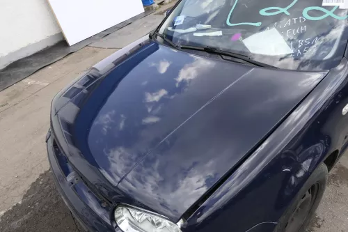 VW Golf 4 Motorhaube Haube Klappe vorne blau LA5G perlblau (129700)