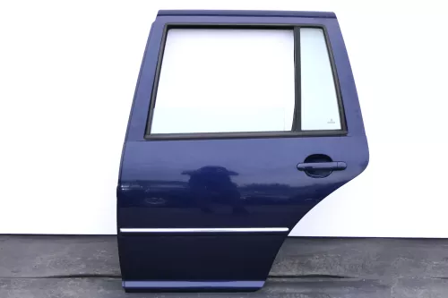 VW Golf 4 Bora Tür hinten links nur Kombi / Variant blau LB5N indigoblau (129748)