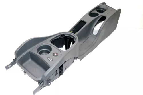 Seat Leon 1P Mittelkonsole Mitteltunnel um Schaltung 1P0863241E Becherhalter (129884)