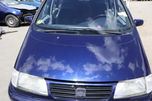 VW Sharan 7M Alhambra Motorhaube Klappe Haube vorne blau LB5N bis ca.Ende1999  (129977)