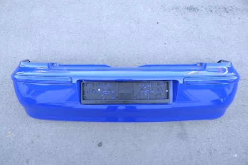 VW Polo 6N2 Stoßstange hinten Heckstoßstange Stoßfänger blau LA5C surfblue (130035)