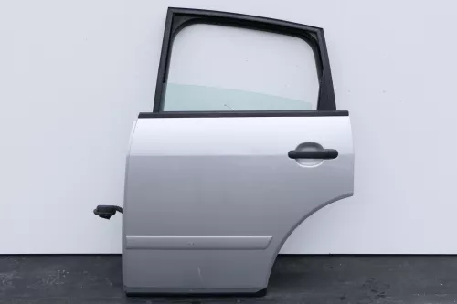 Audi A2 8Z Tür hinten links silber LY7W - mit Rahmen, Scheibe 