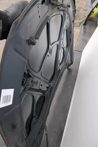 VW Passat 3C Motorhaube Klappe vorne vorn Haube grau blau LC5F (130091)