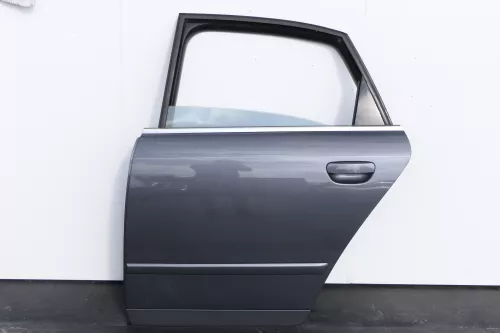 Audi A4 B6 8E Türblatt Tür hinten links grau LX7Z Kombi Avant (130123)