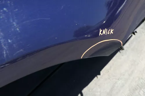 VW Touran 1T Kotflügel vorne rechts blau LB5N indig 1T0821022A ca.Bj. 2003-2006  (130156)