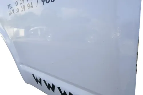 VW T5 Tür vorne links Fahrertür weiß R902 (ohne jegliche Anbauteile) (130325)