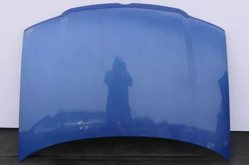 VW Polo 6N2 Motorhaube Haube vorne Klappe Frontklappe blau LA6M (130363)