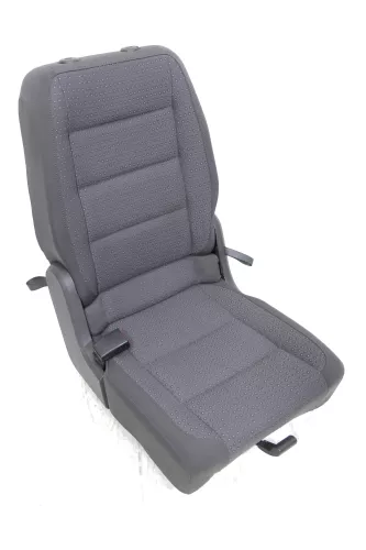 VW Touran Sitz hinten links (hintern Fahrersitz) Rücksitz anthrazit Isofix (130530)