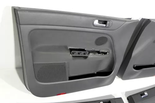 VW Golf Plus 5M 4x Türverkleidung Verkleidung Tür vorn hinten links anthrazit öö (130561)
