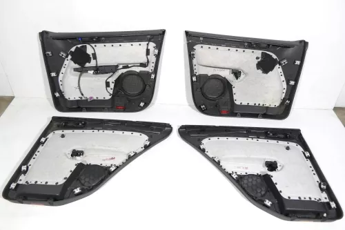 VW Golf Plus 5M 4x Türverkleidung Verkleidung Tür vorn hinten links anthrazit öö (130561)