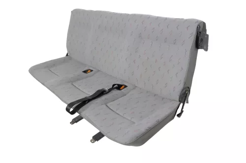 VW T4 Sitze hinten Sitz Rückbank 3-er (Multivan Caravelle) Rücksitzbank (130590)