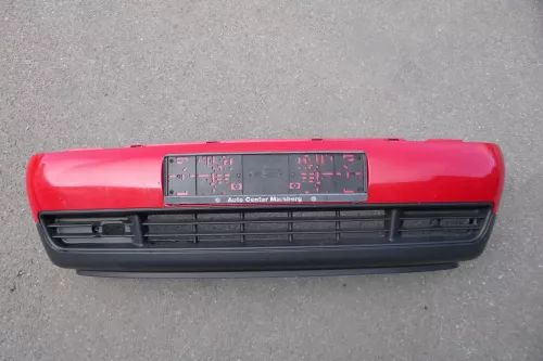 VW Lupo Stoßstange vorne Frontstoßstange Stoßfänger rot LY3D (130802)