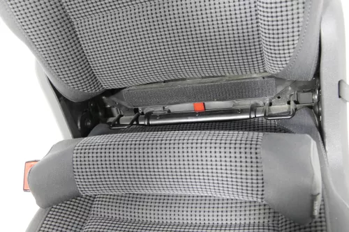 VW Touran Sitz hinten links anthrazit (hinterm Fahrersitz) Rücksitz Isofix  (130917)