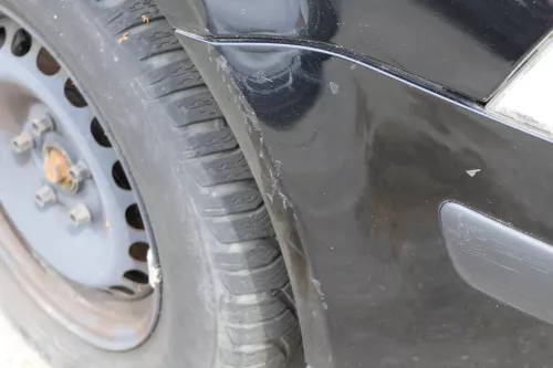 VW Passat 3BG Stoßstange vorne Frontstoßstange Stoßfänger schwarz L041 uni (140169)