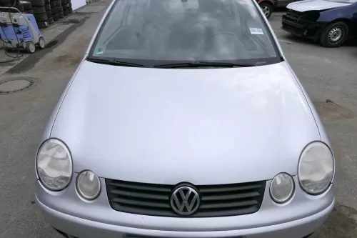 VW Polo 9N Motorhaube Klappe vorne silber grau LA7W reflexsilber bis ca. Bj.2004
