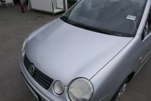 VW Polo 9N Motorhaube Klappe vorne silber grau LA7W reflexsilber bis ca. Bj.2004 (140180)