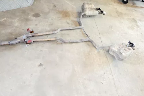 Audi A6 4F Auspuff Endschalldämpfer+Mittelschalldämpf hinten 3,0 TDI BMK Quattro (140292)