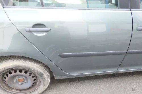 VW Golf 5 V 1K Tür nur Türblatt hinten rechts 4/5-Türer grau blau LA6Q sagagreen (140299)