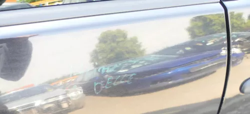 VW Golf 5 V 1K Tür nur das Türblatt hinten rechts 4/5-Türer schwarz LC9Z met (140305)