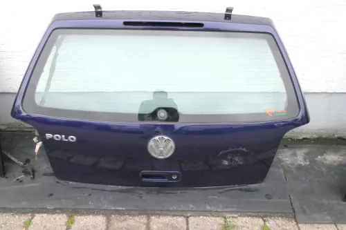 VW Polo 6N2 Heckklappe Klappe hinten Kofferraumklappe blau LB5N indigobl Scheibe (140320)