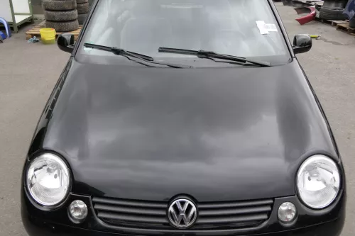VW Lupo Motorhaube Klappe Frontklappe Haube vorne schwarz L041 uni (141203)