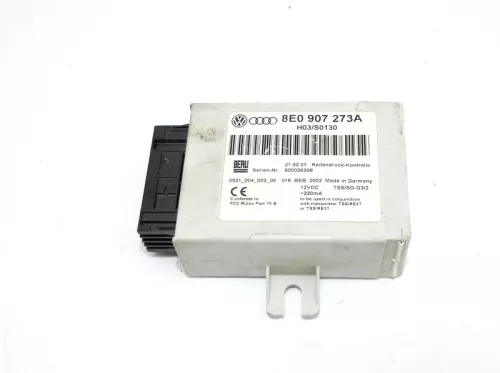 Audi A4 8E Steuergerät Reifendruck 8E0907273A Reifendruckkontrolle Steuergeät (141288)