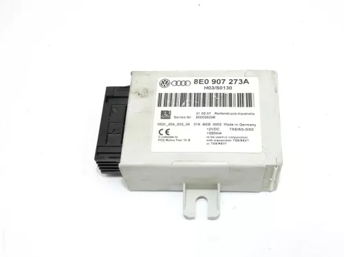 Audi A4 8E Steuergerät Reifendruck 8E0907273A Reifendruckkontrolle Steuergeät