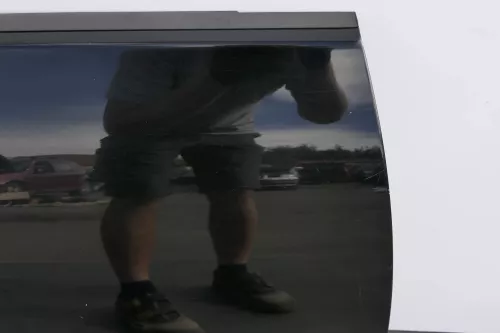 VW Golf 5 V 1K Tür nur das Türblatt hinten rechts 4/5-Türer schwarz L041 (141436)