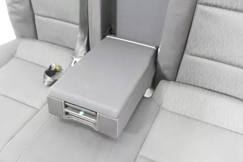 Audi A4 B6 B7 8E Limousine Sitz Rückbank Rücksitzbank hinten schwarz  (141543)