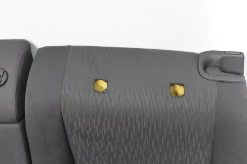 Audi A4 B6 B7 8E Limousine Sitz Rückbank Rücksitzbank hinten schwarz  (141543)