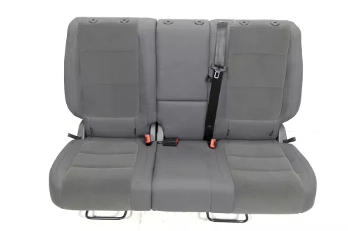 VW Golf 5M Plus Sitz Sitze Rückbank Rücksitzbank Lehne anthrazit hinten komplett (141585)