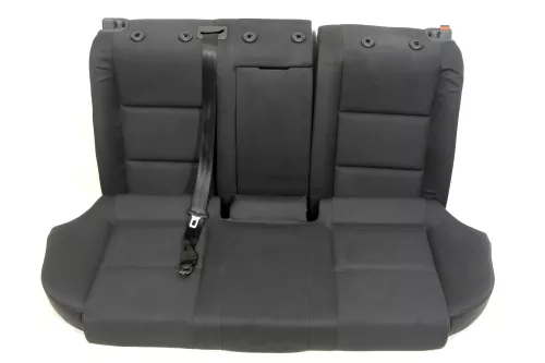 Audi A4 B6 B7 8E Limousine Sitz Rückbank Rücksitzbank hinten schwarz II (141642)