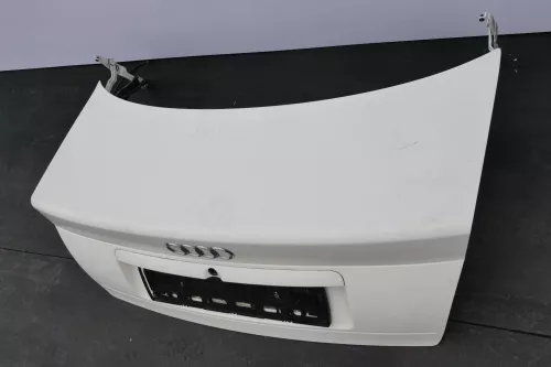 Audi A4 B5 Heckklappe hinten Klappe Kofferraumklappe Limousine weiß LY9G (141709)