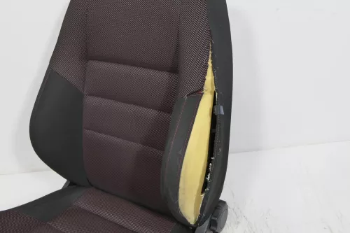 Skod Fabia Roomst 5J Sitz vorne links Fahrersitz 4/5 Türer Kombi Sitzheizung rot (141857)