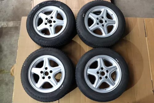 Audi A4 A6 Alufelgen 195/65 R15 Winterreifen Reifen pininfarina BBS 6-7mm (142046)