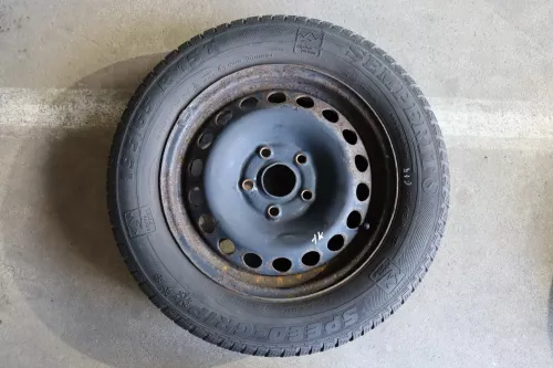 4x Skoda Octavia 1Z 195/65 R15 91T Winterreifen M+S Felgen Reifen M&S ca. 5-6mm (142222)