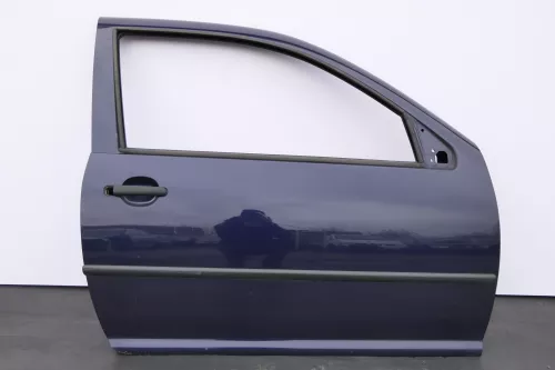 VW Golf 4 Tür vorne rechts Beifahrertür 2/3-Türer blau LB5N (142314)
